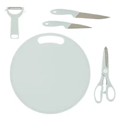 Préparation Culinaire<Gifi Planche à découper + 4 ustensiles de cuisine