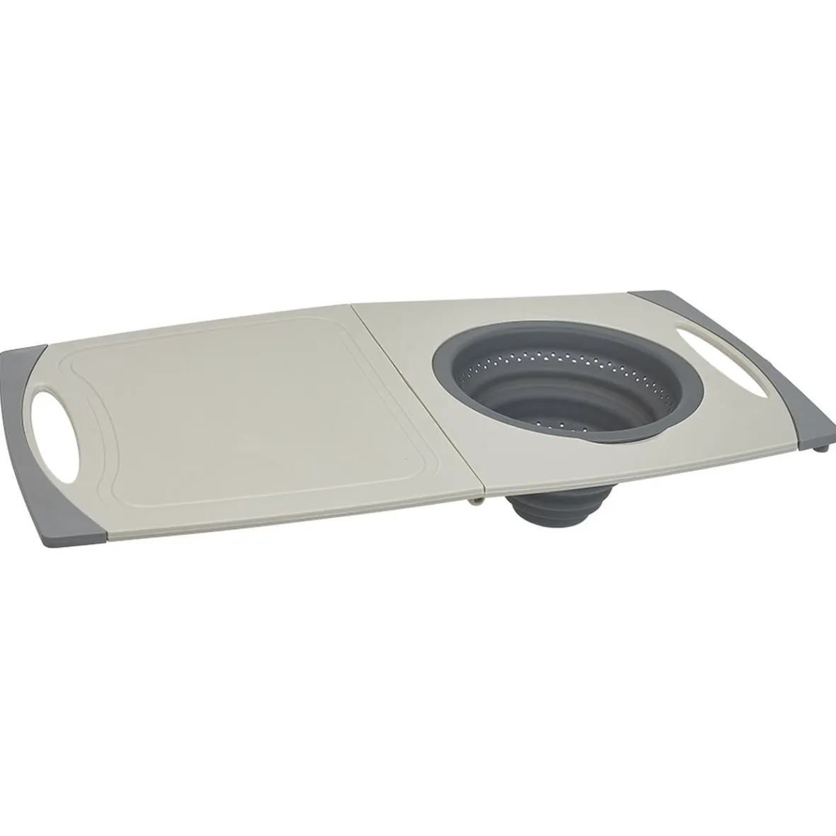 Préparation Culinaire<Gifi Planche à découper avec passoire rétractable silicone 56x29,5cm