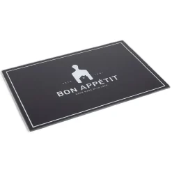 Préparation Culinaire<Gifi Planche à découper en verre design Bon appétit - 30x20cm