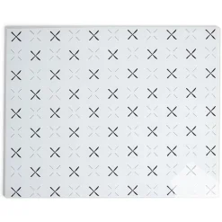 Préparation Culinaire<Gifi Planche à découper en verre design Bon appétit - 30x20cm