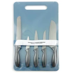 Préparation Culinaire<Gifi Planche à découper et couteau x5