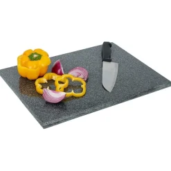 Préparation Culinaire<Gifi Planche à découper granit gris 30x20x1,5cm