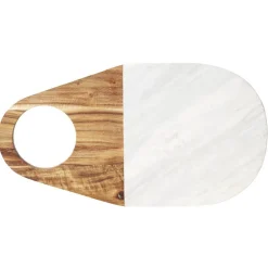 Préparation Culinaire<Gifi Planche à découper marbre et bois