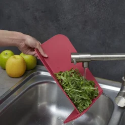 Préparation Culinaire<Gifi Planche à découper pliable 3 en 1 avec couteau inox
