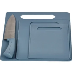 Préparation Culinaire<Gifi Planche à découper X 3 et couteau du chef inox