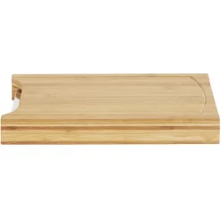 Préparation Culinaire<Gifi Planche à decouper en bambou avec bac récupérateur inox