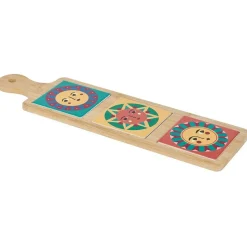 Préparation Culinaire<Gifi Planche de présentation apéritif bambou carreaux céramique 46,5x13x1cm