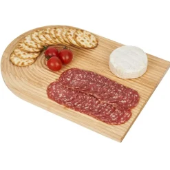 Gifi Planche de présentation forme arche en bois 34x24x1,5cm| Vaisselle Et Accessoires De Table