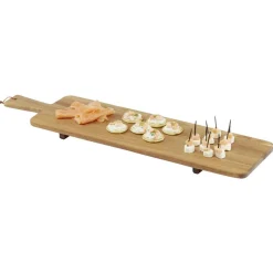 Gifi Planche XL de service en acacia L75cm| Vaisselle Et Accessoires De Table