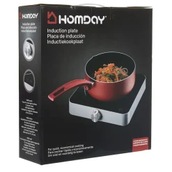 Petit Électroménager<Gifi Plaque à induction noire et blanche Trisa 1 800 W