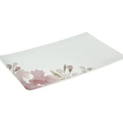 Cuisson<Gifi Plat à cake décor floral