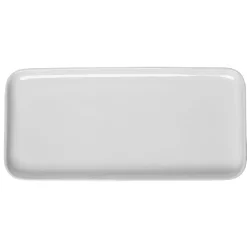 Gifi Plat à cake en porcelaine blanc| Vaisselle Et Accessoires De Table