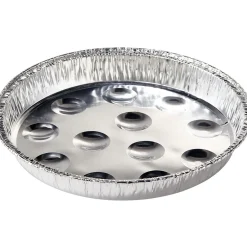 Gifi Plat 10 escargots argenté| Vaisselle Et Accessoires De Table