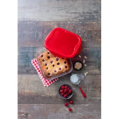 Conservation Alimentaire<Gifi Plat à four avec couvercle hermétique Ô Cuisine 21x21 cm