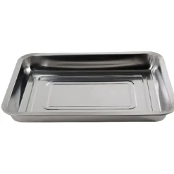 Cuisson<Gifi Plat à four avec spatule en inox 4,8L