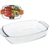 Cuisson<Gifi Plat à four en verre transparent 2,6 L