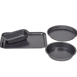 Cuisson<Gifi Plat à four gris x4
