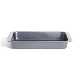 Cuisson<Gifi Plat à four métal noir 42x42xH6cm