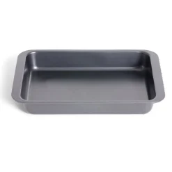 Cuisson<Gifi Plat à four métal noir 42x42xH6cm