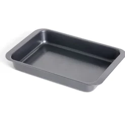 Cuisson<Gifi Plat à four métal noir 42x42xH6cm