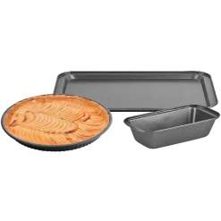 Cuisson<Gifi Plat à four noir x3
