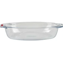Cuisson<Gifi Plat à four Pyrex ovale transparent 1,8L