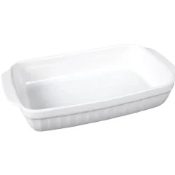 Cuisson<Gifi Plat à four rectangle blanc