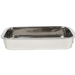 Cuisson<Gifi Plat à four rectangulaire en inox