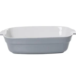 Cuisson<Gifi Plat à four rectangulaire gris blanc