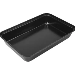Cuisson<Gifi Plat à four rectangulaire noir x3