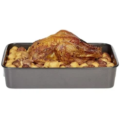Cuisson<Gifi Plat à four rectangulaire avec poignées 40x28x8 cm