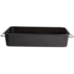 Cuisson<Gifi Plat à four rectangulaire avec poignées 40x28x8 cm