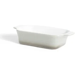 Cuisson<Gifi Plat à four rectangulaire en céramique gris 21,5x11xH5cm