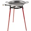 Cuisson<Gifi Plat à paella ø 40 cm avec réchaud gaz et trépied H66 cm