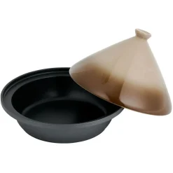 Cuisson<Gifi Plat à tajine fonte d'aluminium Ø30xH20cm