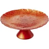 Gifi Plat de présentation Halloween en verre Ø21cm| Vaisselle Et Accessoires De Table