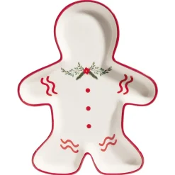 Vaisselle Et Accessoires De Table<Gifi Plat de service en céramique forme bonhomme