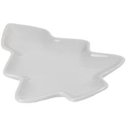 Cuisson<Gifi Plat en grès forme sapin de Noël