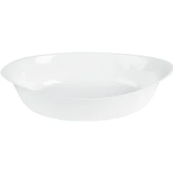 Cuisson<Gifi Plat four verre smart cuisine Luminarc blanc x 3