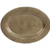 Vaisselle Et Accessoires De Table<Gifi Plat ovale doré noir martelé