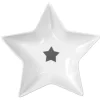 Gifi Plat porcelaine étoile| Vaisselle Et Accessoires De Table