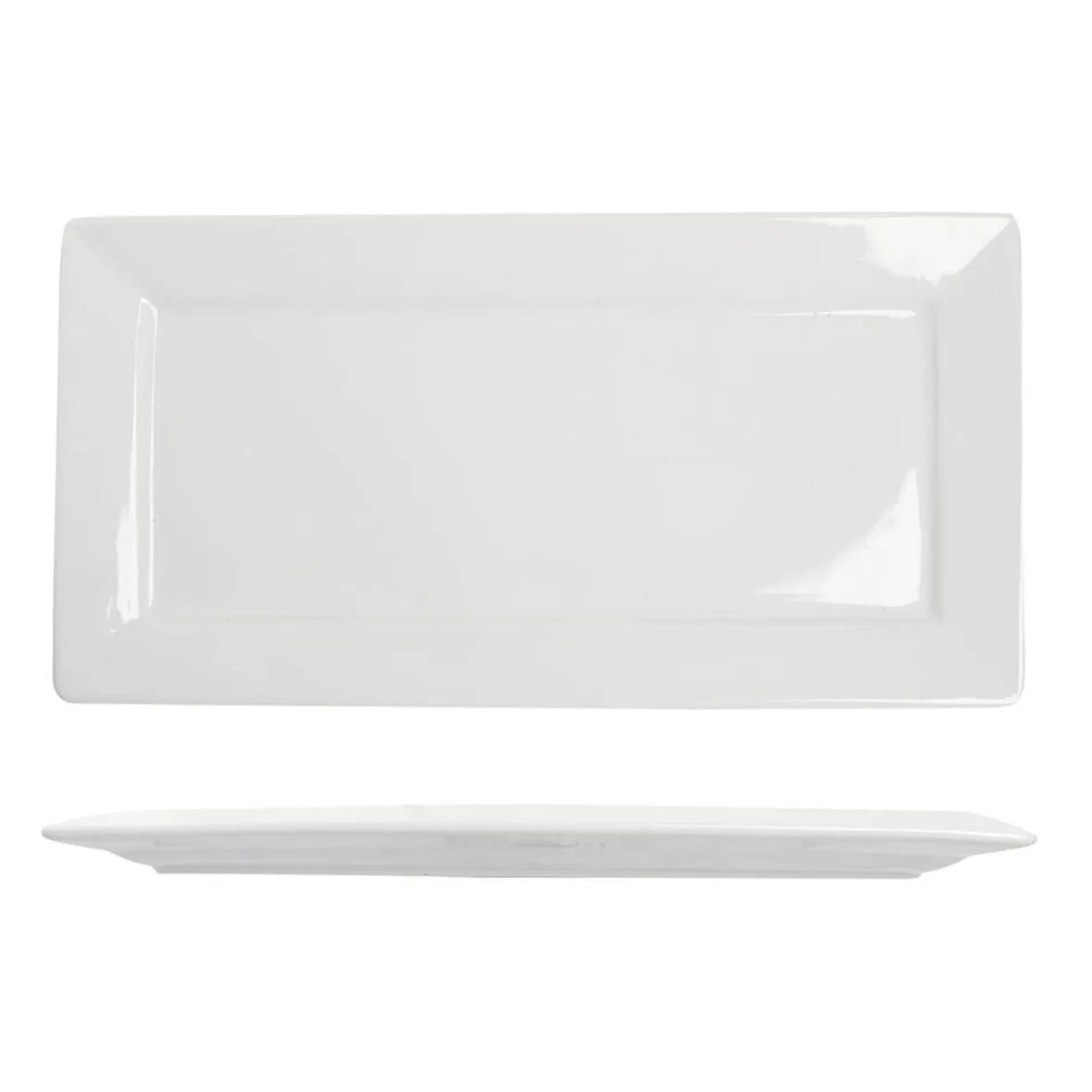Gifi Plat rectangulaire blanc| Vaisselle Et Accessoires De Table