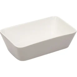 Cuisson<Gifi Plat rectangulaire cuisson four x3 céramique blanc