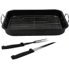 Cuisson<Gifi Plat rectangulaire grill à rotir