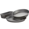 Cuisson<Gifi Plat x3 moule à manqué tarte et cake revêtement antiadhésif