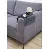 Gifi Plateau accoudoir canapé support verre et télécommande 42,5x32xH7cm| Vaisselle Et Accessoires De Table