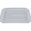 Gifi Plateau blanc rectangulaire luxe| Vaisselle Et Accessoires De Table