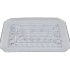 Gifi Plateau blanc rectangulaire luxe| Vaisselle Et Accessoires De Table