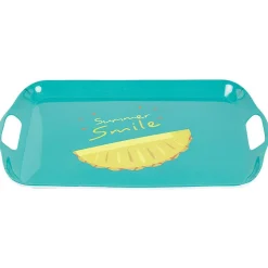 Vaisselle Et Accessoires De Table<Gifi Plateau bleu Ananas Summer smile
