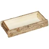 Gifi Plateau bois effet écorce L.29xH.5xl.15cm| Vaisselle Et Accessoires De Table